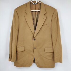 Jack Victor Loro Piana Cashmere Camel Color Lucawood Formal Blazer Jacket 44R
